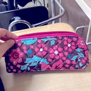 Pink pencil pouch